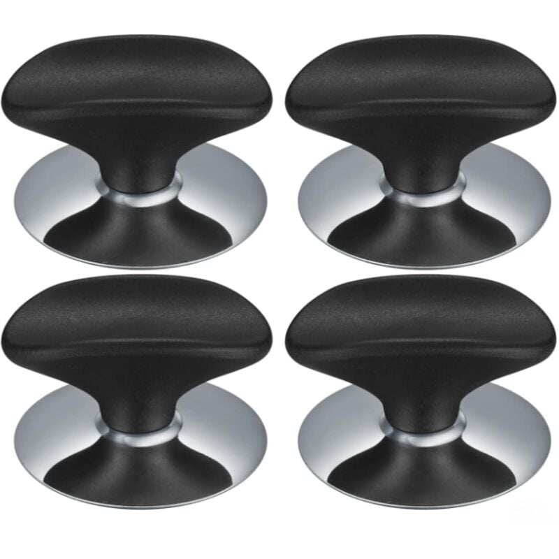 foto del prodotto pomelli per coperchi di pentole, pomelli per coperchi di pentole, pomelli di ricambio per coperchi in vetro, maniglie per pentole e padelle - sollbry