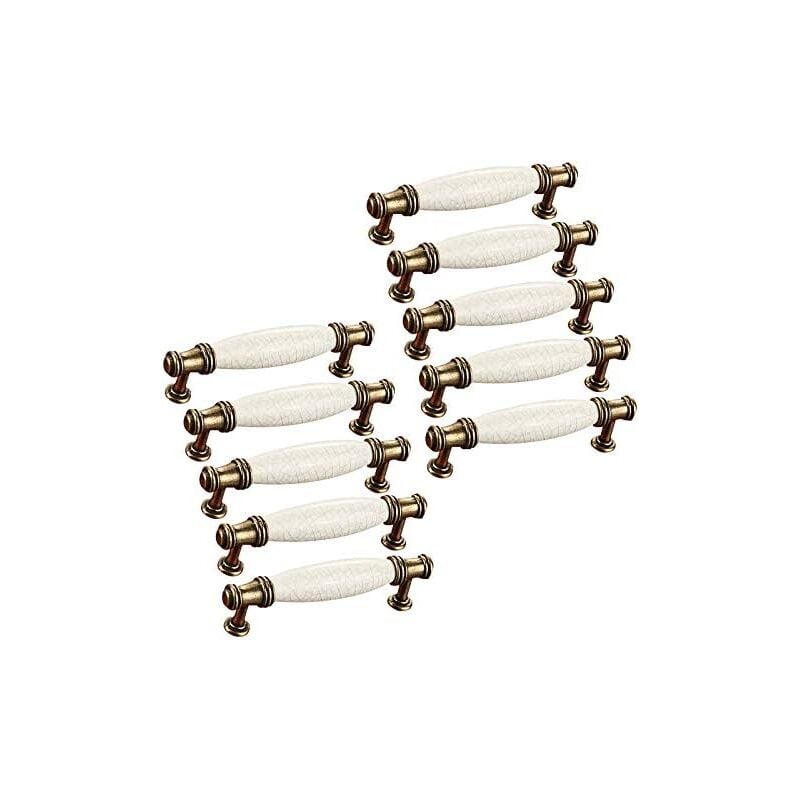 foto del prodotto pomelli per porte in ceramica, maniglie per mobili, maniglia a barra per porta di mobili, maniglia a barra per porta di mobili da cucina con viti,