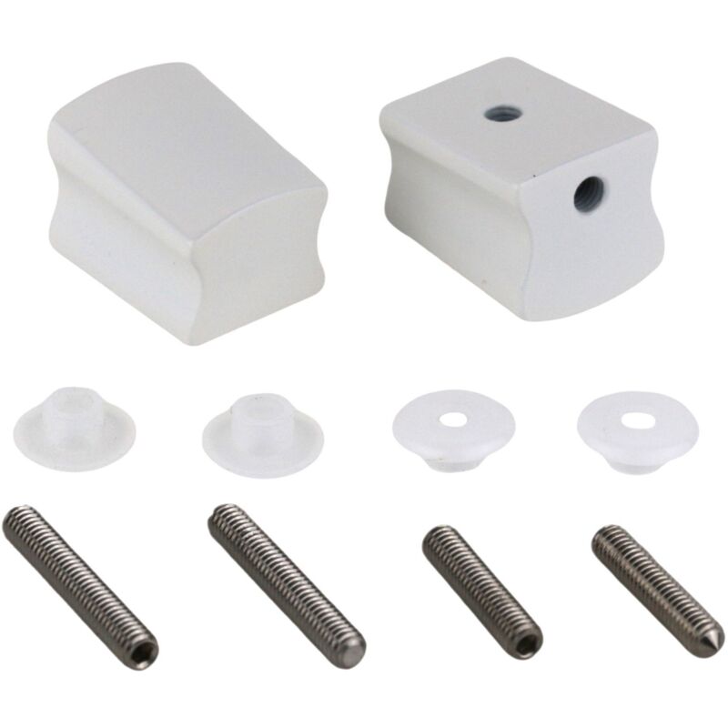 foto del prodotto pomelli ricambio per box doccia samo newcee ric904 bianco bianco