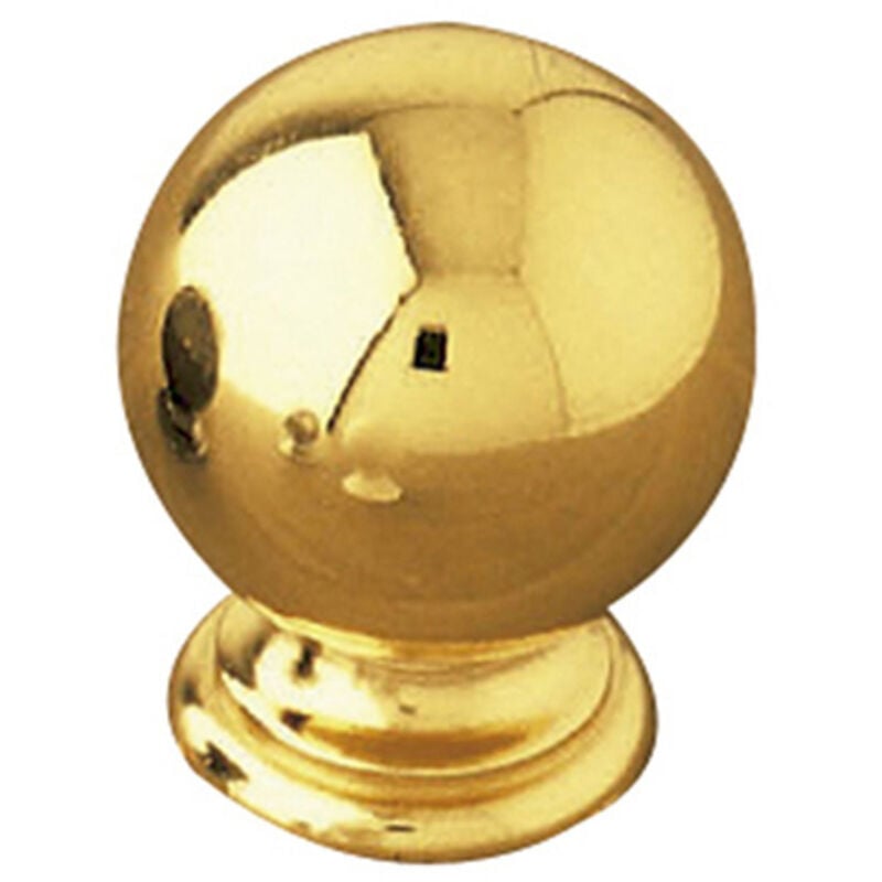 foto del prodotto pomello a sfera in oro 25mm mod. 60 3960 amici