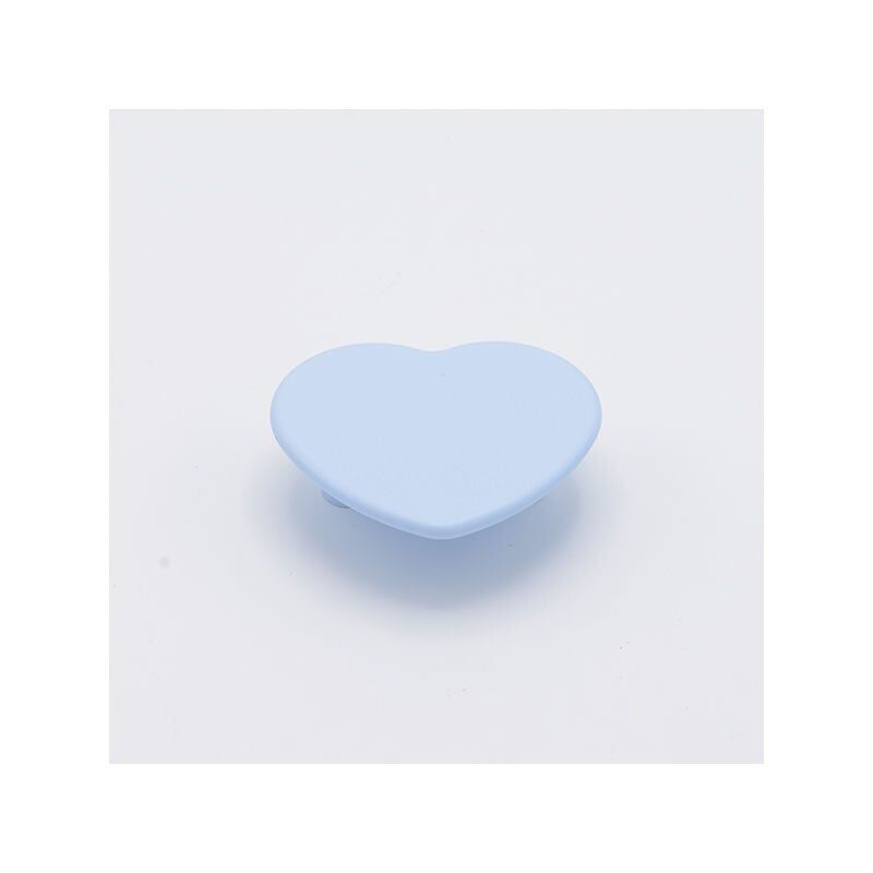 foto del prodotto pomello bimbi cuore - goffrato fine azzurro - goffrato fine azzurro