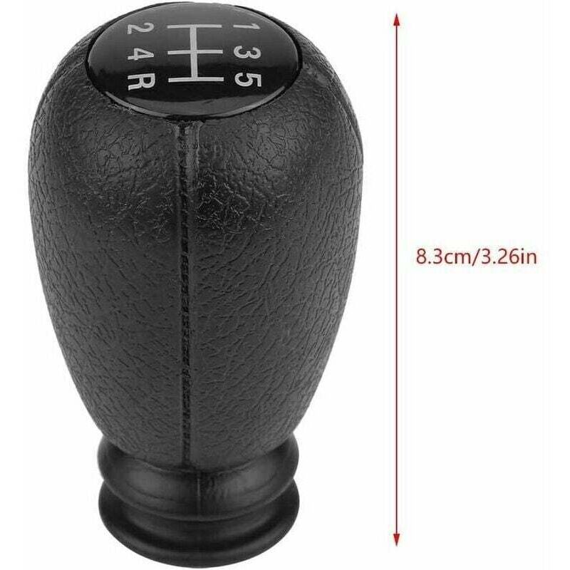 foto del prodotto pomello cambio auto - 5 velocità, compatibile con 207, citro n saxo, xsara, xantia, c2