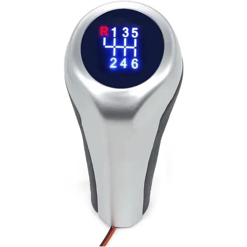 immagine 0 del prodotto pomello del cambio a 5 6 velocit per cambio manuale, compatibile con bmw e46, e90, e91, e92, x1, x3, x5 6 velocit 