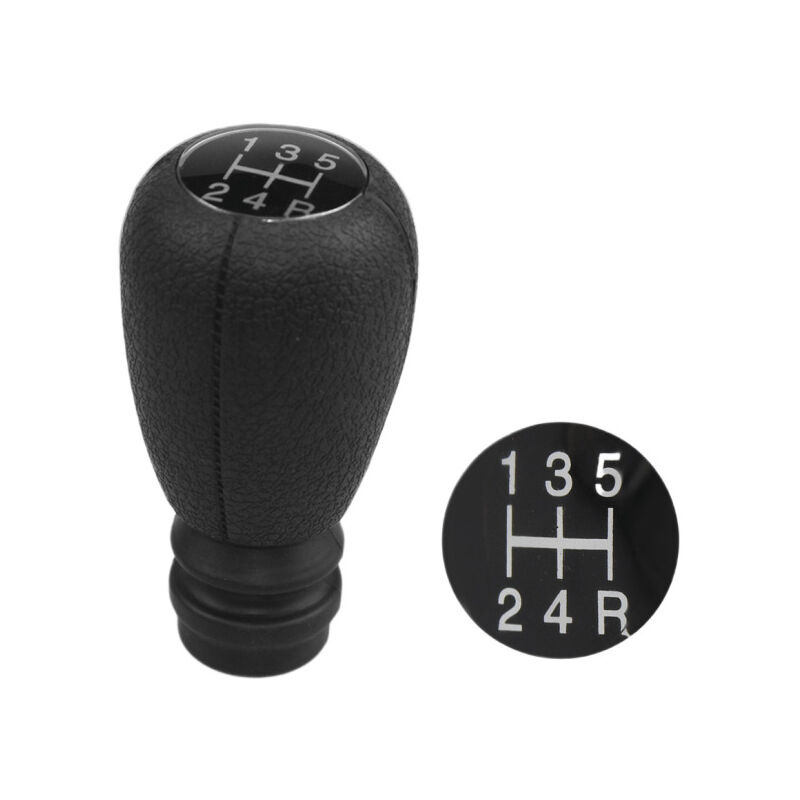 foto del prodotto pomello del cambio a 5 velocit per auto, adatto per peugeot citroen xsara 3,27 pollici, nero sollbry