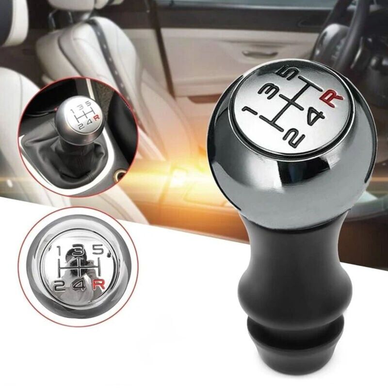 foto del prodotto pomello del cambio in alluminio a 5 velocit , rosso, r, leva del cambio per auto, adatto per 106 206 207 207 301 306 307 406 508 605 807 2008 3008