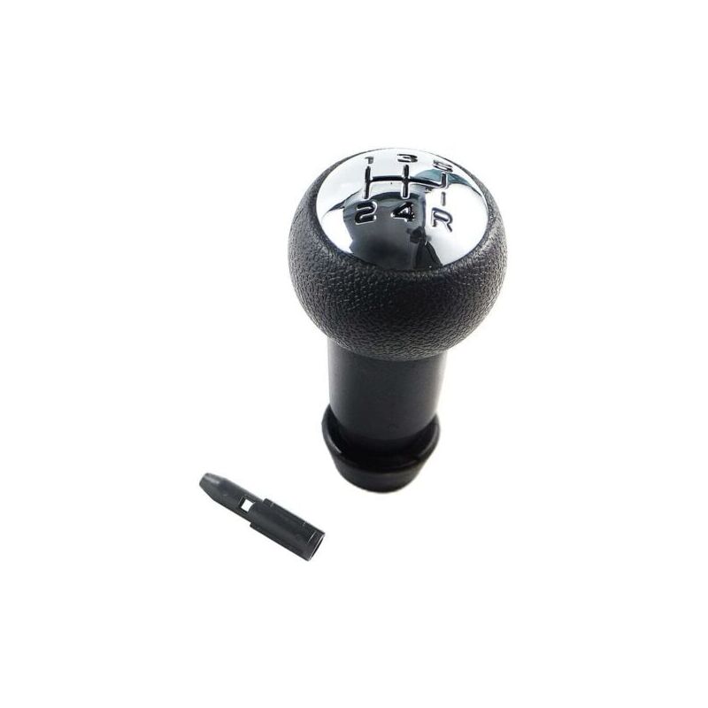 foto del prodotto pomello del cambio manuale a 5 velocit per peugeot 106 107 205 207 306 307 308 405 406 407 607 citroen c2 c3 c4 picasso nero e argento..