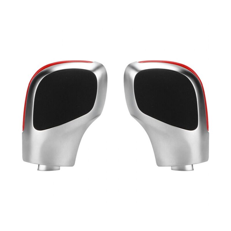 foto del prodotto pomello del cambio rosso, rivestimento laterale del cambio, decorazione di ricambio per cambio automatico b6 b7 dsg