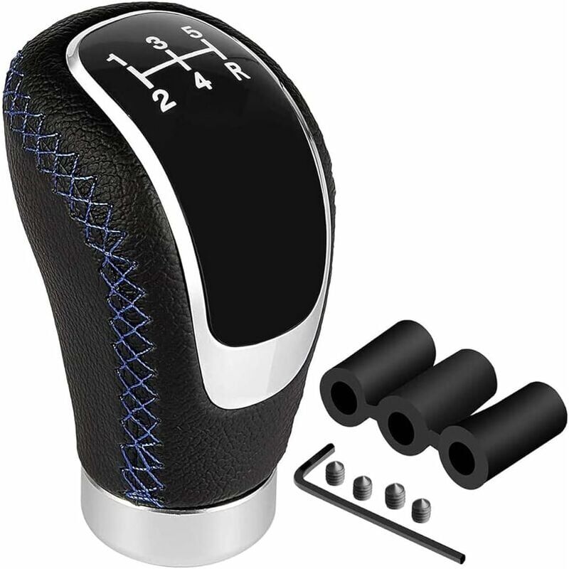 foto del prodotto pomello del cambio universale a 5 velocit , leva del cambio manuale, cambio automatico per auto, suv, camion, diametri da 8 mm, 10 mm e 12 mm,
