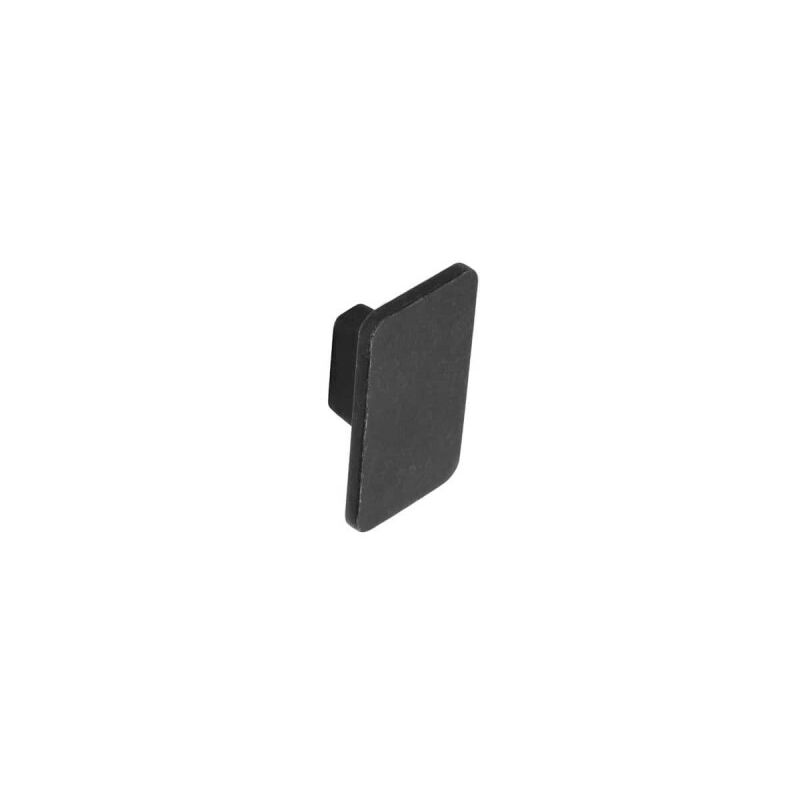 foto del prodotto pomello per mobili moderni siro zamak 58 x 33 mm ferro colorato spazzolato