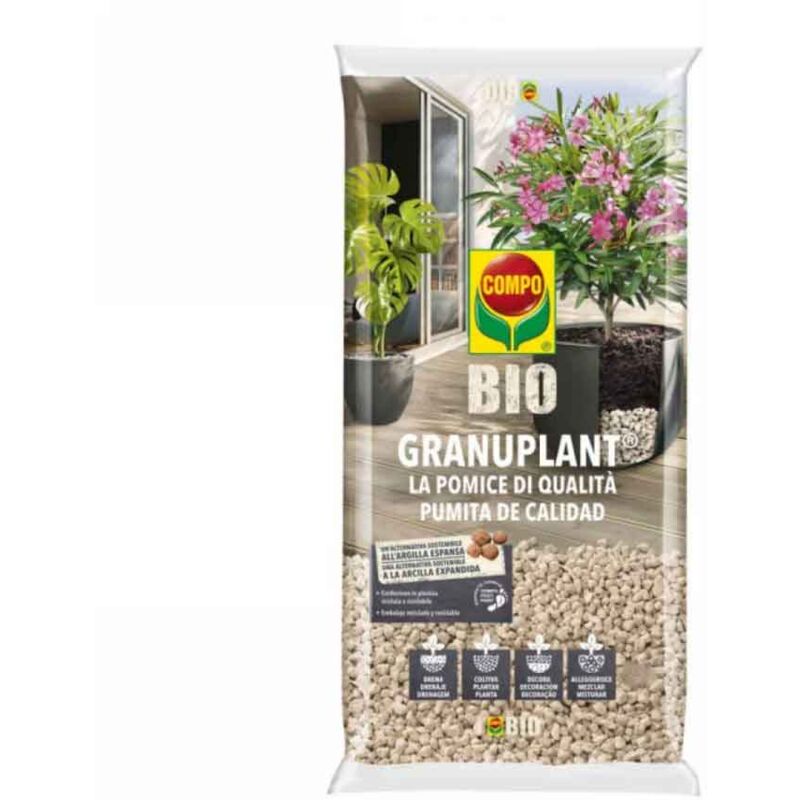 foto del prodotto pomice bio granuplant 5lt drenaggio
