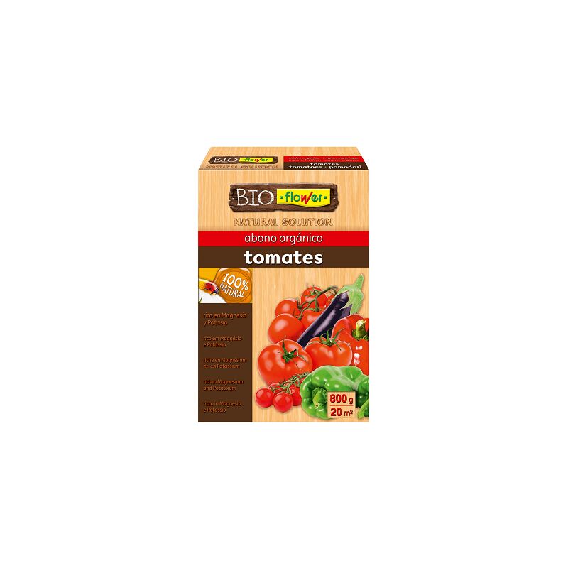 foto del prodotto pomodori bio flower biorganic fertilizzante 800 gr