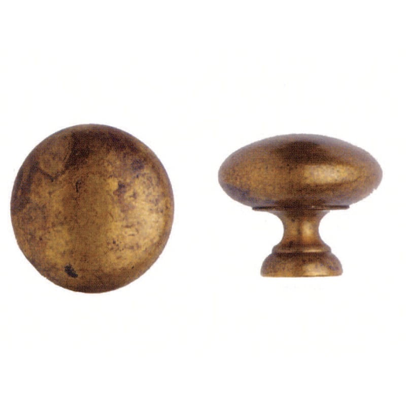 foto del prodotto pomoli per mobili mod.24228 in ottone anticato mm.24
