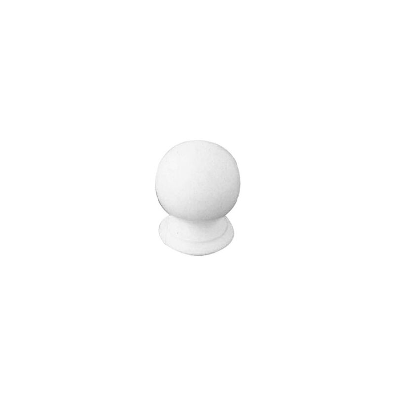foto del prodotto pomolo a sfera bianco 30mm mod. 60 3968 amici