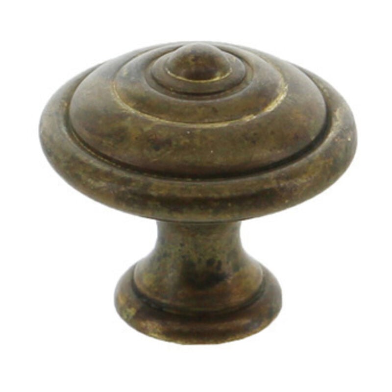 foto del prodotto pomolo antich. art. 24499 mm.25 ottone antico. prezzo per 1 pezzo.