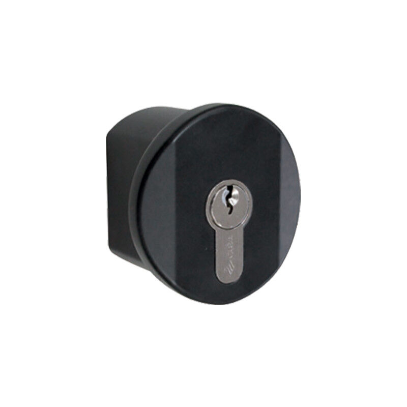 foto del prodotto pomolo antipanico esterno 07078.35 cisa con cilindro vern nero