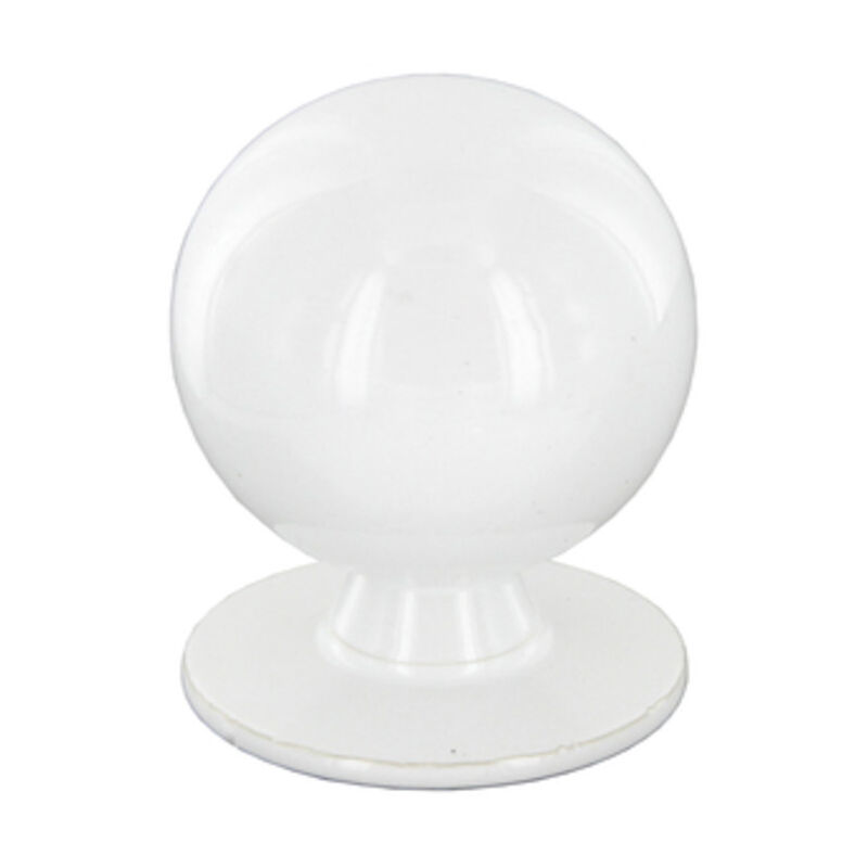 foto del prodotto pomolo art. po172 ex p2172 mm.25 b bianco. prezzo per 1 pezzo.