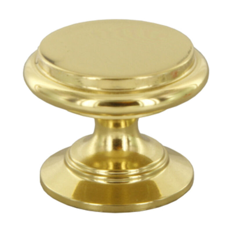 foto del prodotto pomolo art. po174 mm.17 c oro l.. prezzo per 1 pezzo.