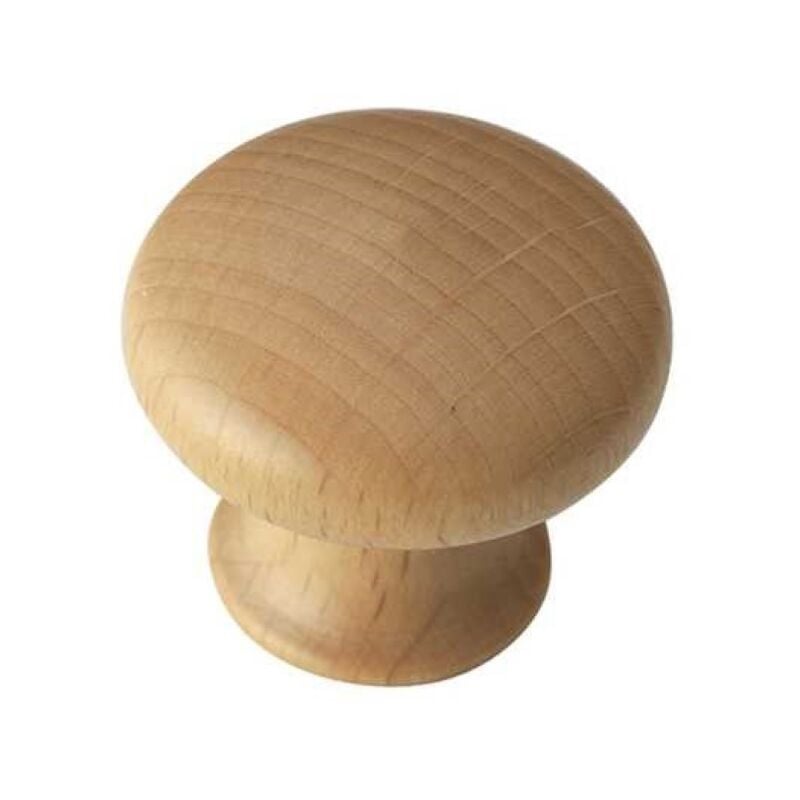 foto del prodotto pomolo d.27 legno frassino pezzi 1 masidef
