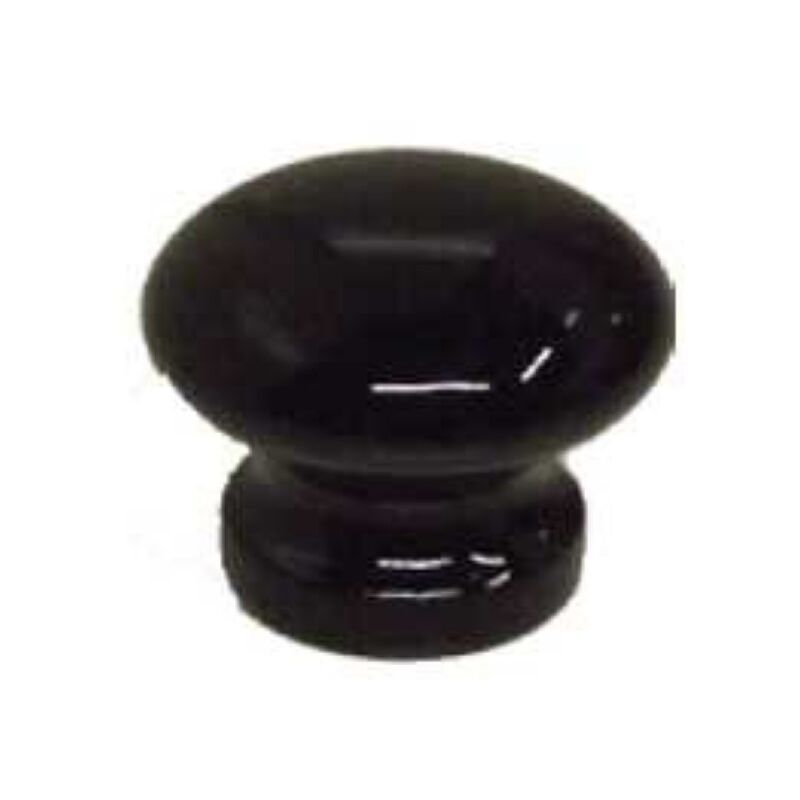 foto del prodotto pomolo diametro 35 nero brillante pezzi 1 masidef