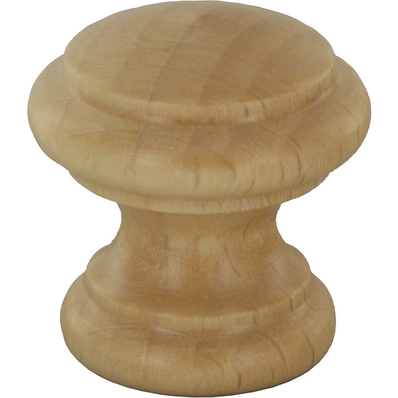 foto del prodotto pomolo in legno nat. art. 114a mm.38