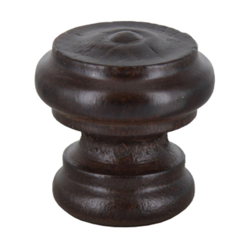 foto del prodotto pomolo in legno noce art. 102c mm.30. prezzo per 1 pezzo.