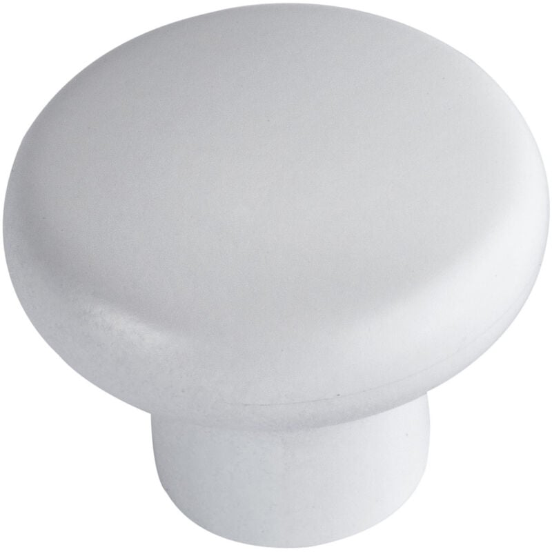 foto del prodotto pomolo in resina art.24pp mm 24 bianco