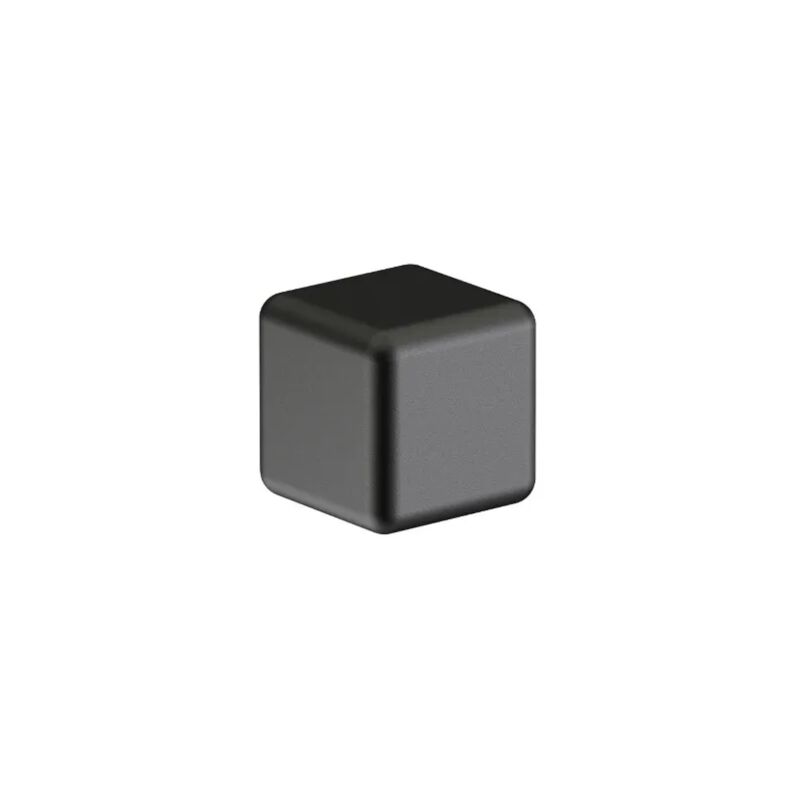 foto del prodotto pomolo mital 330 nero opaco