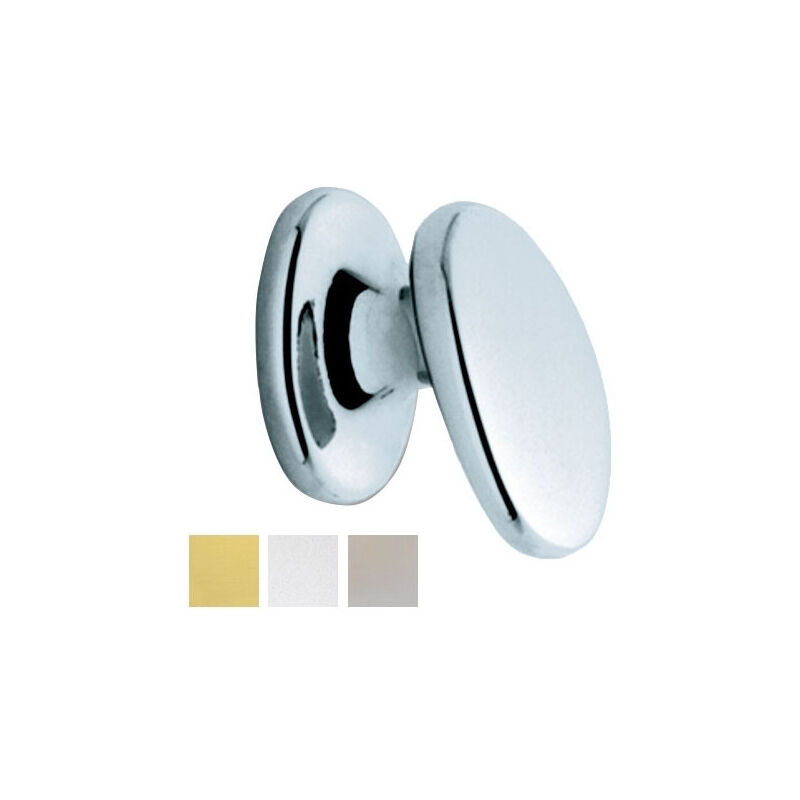 foto del prodotto pomolo ovale zama nickel opaco 20 23978 gamet