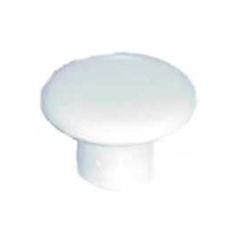 foto del prodotto pomolo plastificato 32mm bianco pezzi 1 masidef