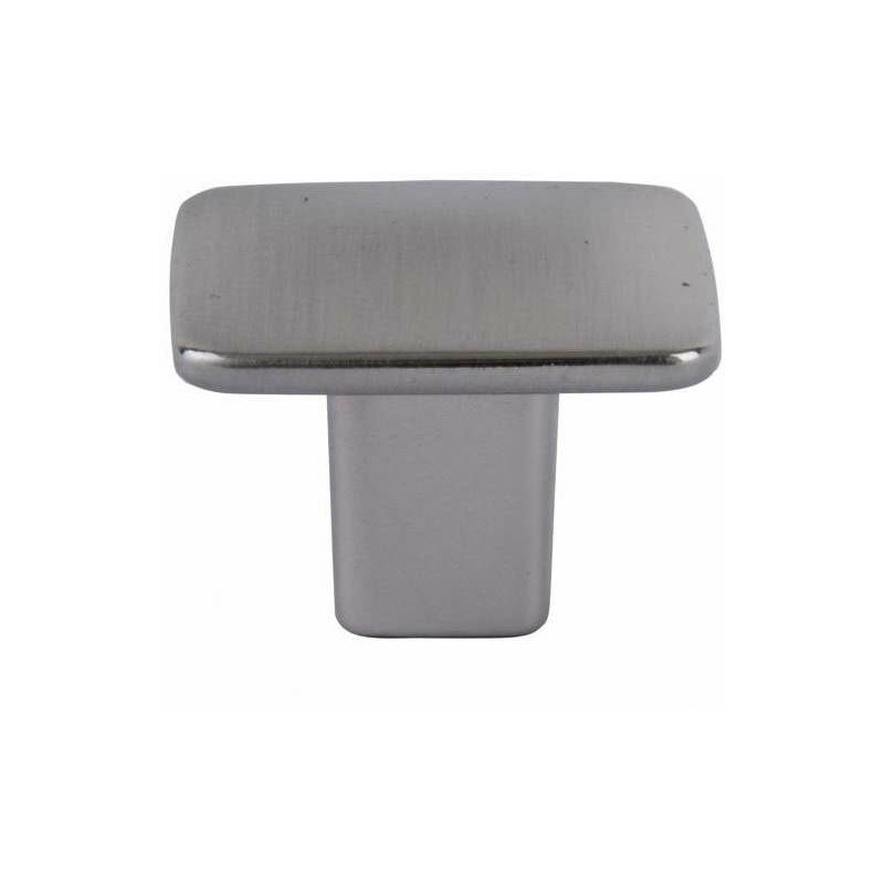 foto del prodotto pomolo quadro zama nickel satinato mm 30x30