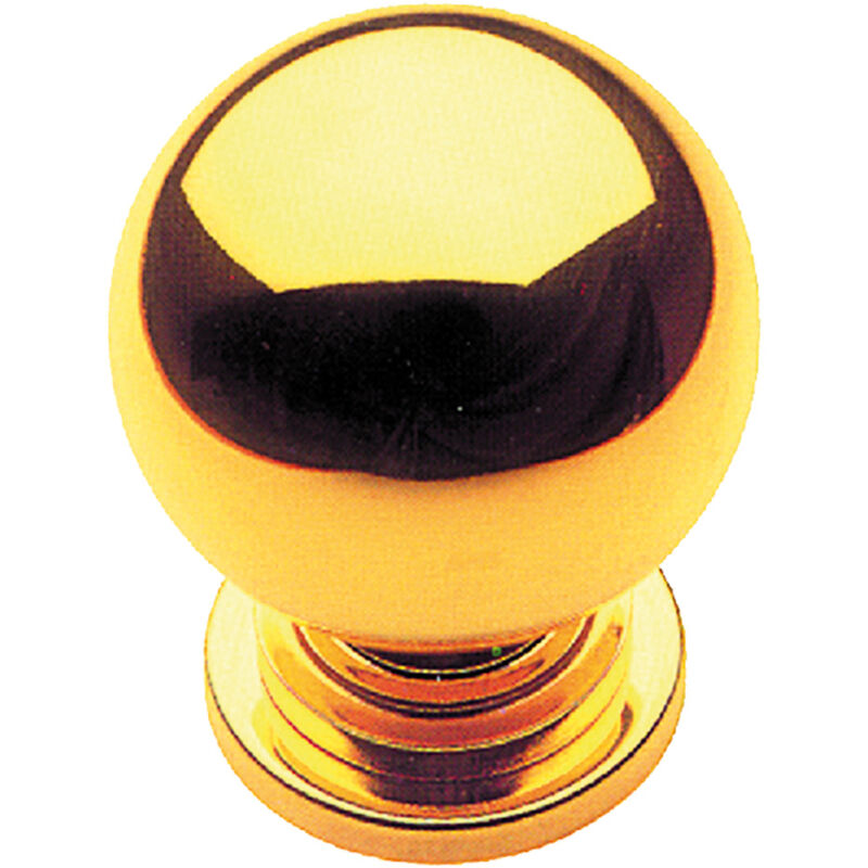 foto del prodotto pomolo sfera cromo satinato