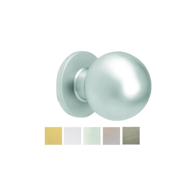 foto del prodotto pomolo sfera zama nickel opaco 25 24018 gamet