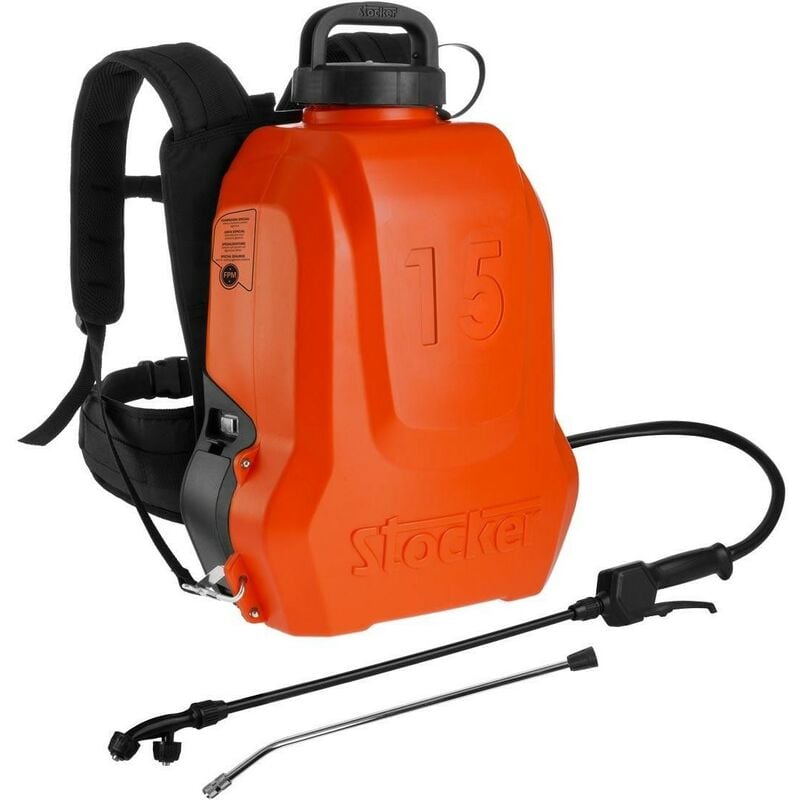 foto del prodotto pompa a batteria stocker nebla 15 lt con guarnizioni fpm