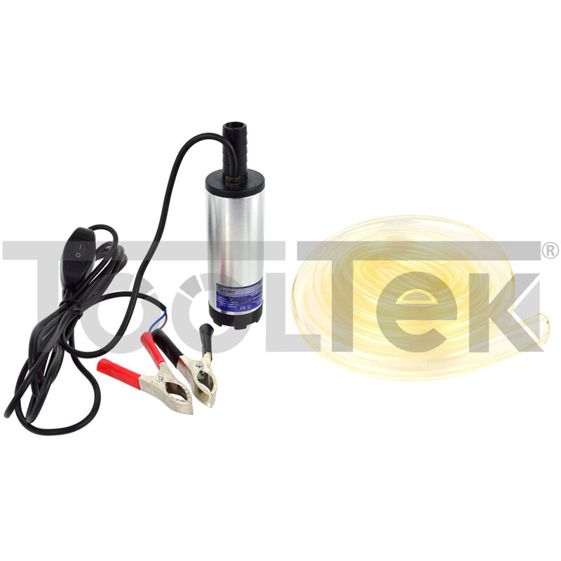 foto del prodotto pompa a immersione per travaso liquidi gasolio 12v g00942
