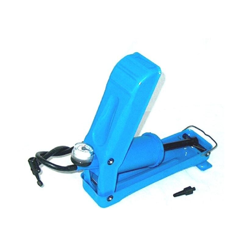 foto del prodotto pompa a pedale con manometro bar 0 10