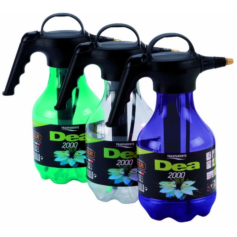 foto del prodotto pompa a pressione in plastica dea 2000 trasparente lt. 2