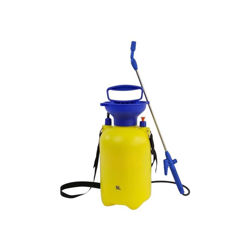 foto del prodotto pompa a spalla manuale 5 lt irroratrice nebulizzatore spruzzino giardino g840603