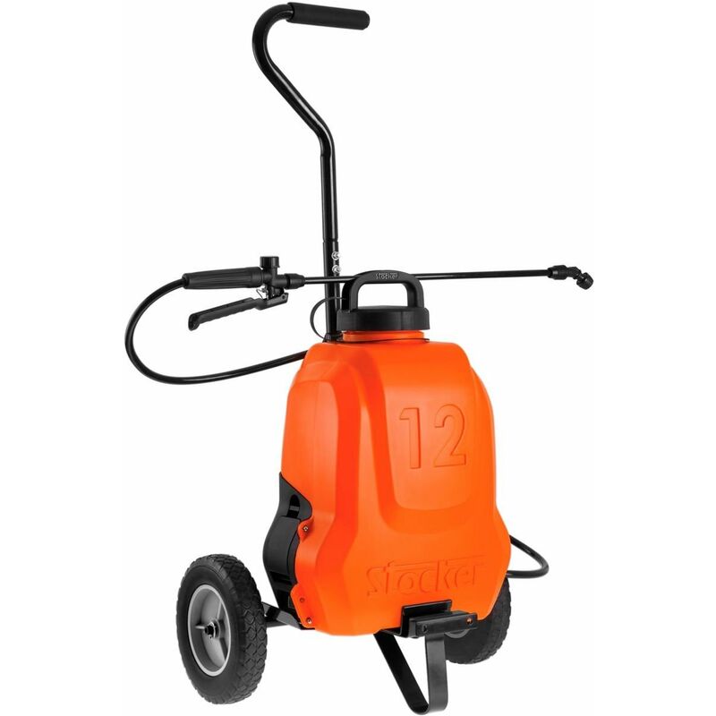 foto del prodotto pompa a zaino elettrica 12 l li ion con trolley stocker