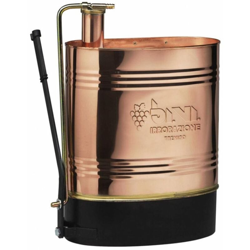 foto del prodotto pompa a zaino rame pompante ottone - sinistra