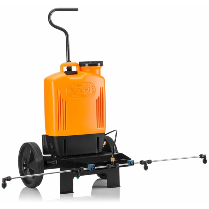 foto del prodotto pompa a zaino volpi pro elettrolithium con barra diserbo