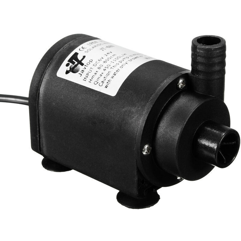 foto del prodotto pompa acqua dc 24v 7m 1000 l h sollevamento solare circolazione calda fontana senza spazzole mot