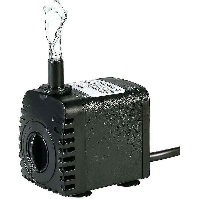 foto del prodotto pompa ad acqua sommergibile, pompa ad acqua da 600 l h, 8 w, per fontane da tavolo per acquari, giardini d acqua per stagni e sistemi idroponici, con