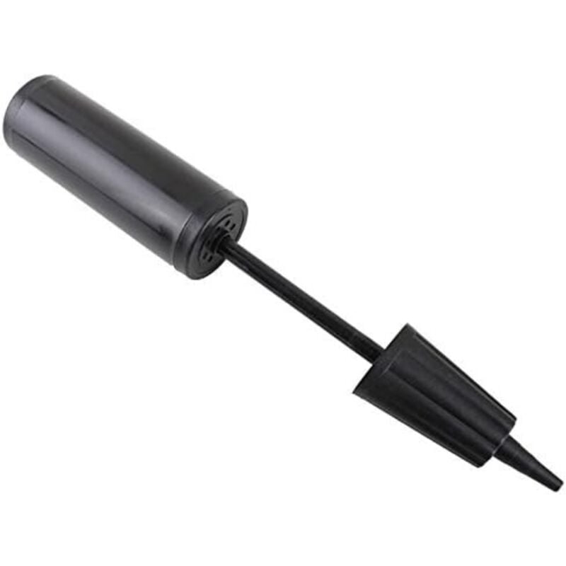 foto del prodotto pompa ad aria a mano, plastica, portatile, durevole, lunghezza massima 34 cm, nero pompa per palloncini, balloon, gonfiabili, palla yoga,