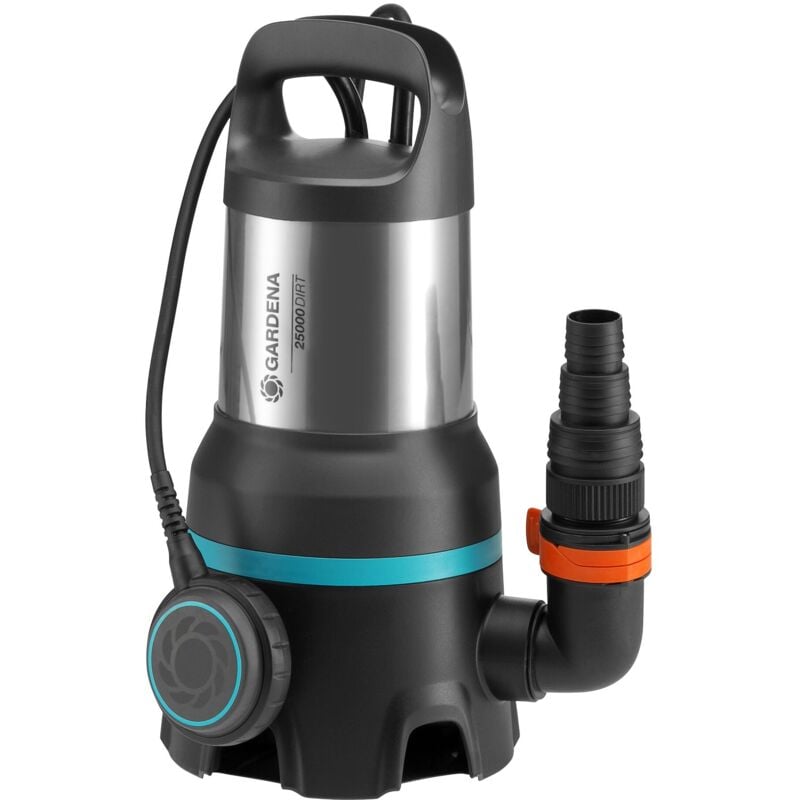 foto del prodotto pompa ad immersione per acqua sporca 1100 w 25.000 l h, fino a 7 m di profondit 9046 20 gardena