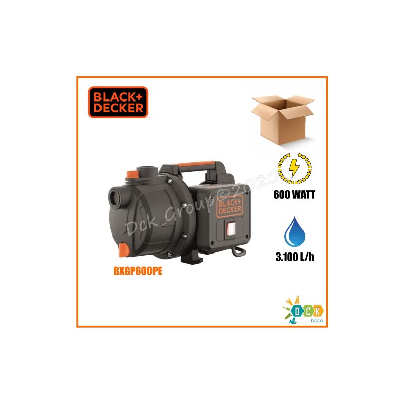 foto del prodotto pompa autoadescante kit autoclave bxgp600pe 600 watt black decker