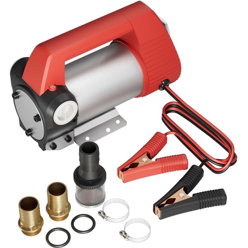 foto del prodotto pompa autoadescante per trasferimento diesel gasolio 12v 160w 40 l min wiltec