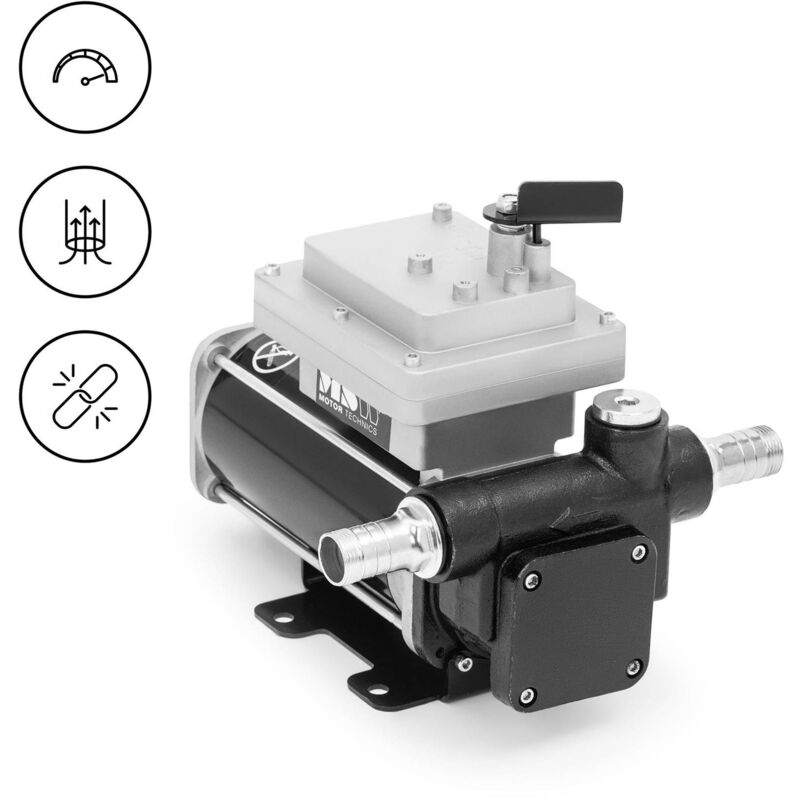 foto del prodotto pompa carburante pompa per travaso carburante 230 v 57 l min 370 w
