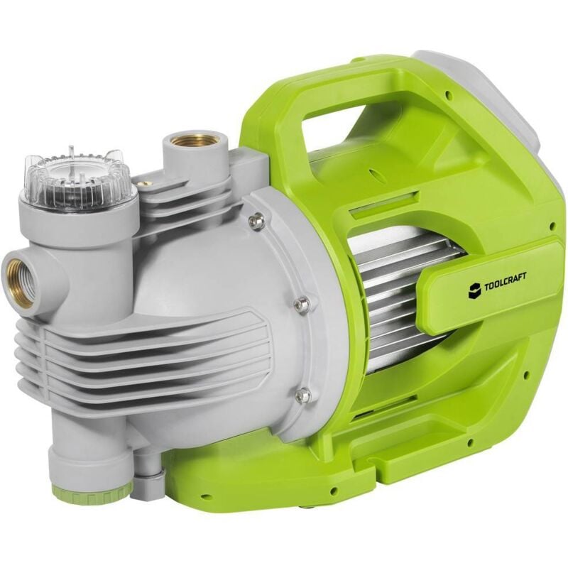 foto del prodotto pompa da giardino 6000 l h 53 m toolcraft