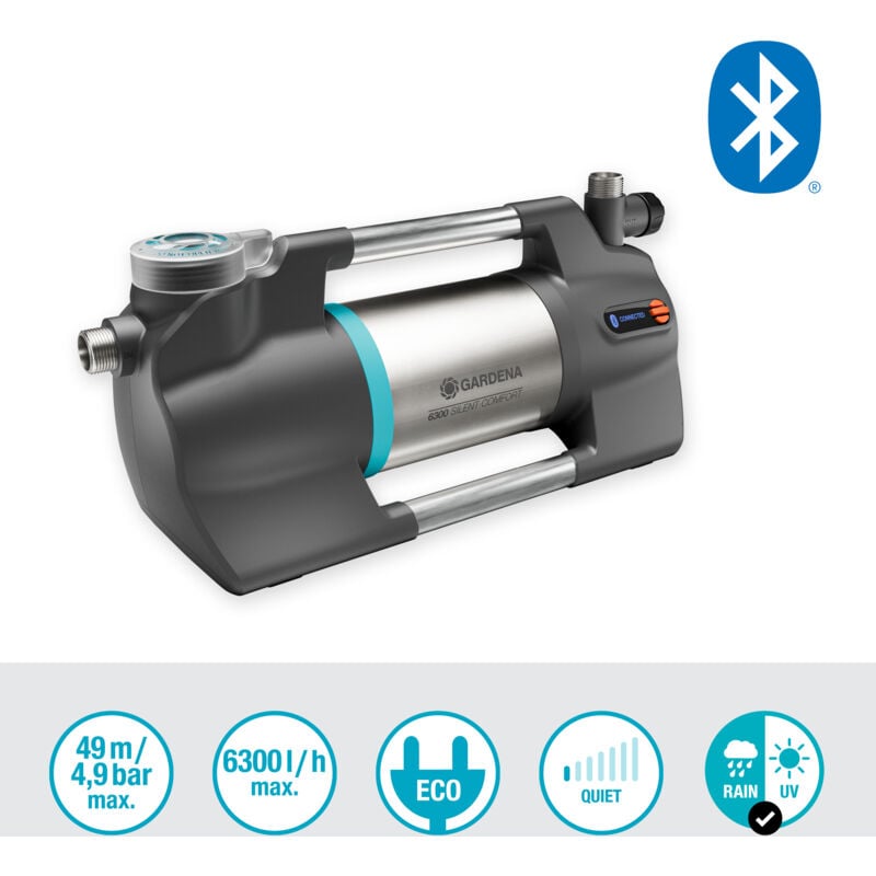 foto del prodotto pompa da giardino 6300 silentcomfort (9058-20) - gardena