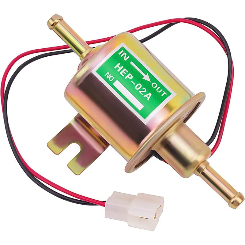 foto del prodotto pompa del carburante elettrica universale per benzina diesel 12v hep 02a hep02a pompa del carburante elettrica universale 12v a bassa pressione per